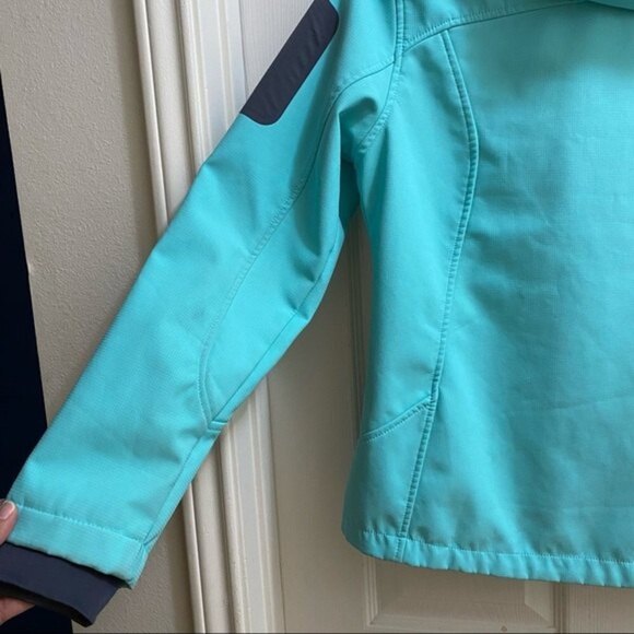 Free Country Ladies Cubic Dobby Softshell Jacket - Picture 6 of 13